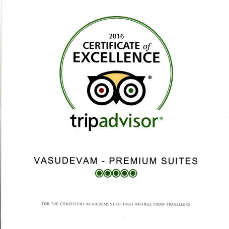 Awards Won by Vasudevam Premium Suites - Trivandrum